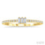 Stackable Petite Baguette Diamond Fashion Ring