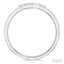 Stackable Sideway Cross Petite Diamond Fashion Ring