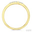 Stackable Sideway Cross Petite Diamond Fashion Ring