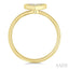 Heart Shape Bezel Set Petite Fusion Diamond Fashion Ring