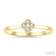Petite Clover Diamond Fashion Ring