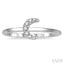 Stackable Crescent Petite Diamond Fashion Ring
