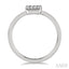 Stackable Cushion Shape Petite Diamond Fashion Ring