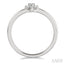 Stackable Flower Petite Diamond Fashion Ring