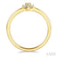 Stackable Flower Petite Diamond Fashion Ring