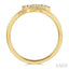 Stackable Leaf Petite Diamond Fashion Ring