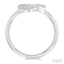 Stackable Crescent Moon & Star Petite Diamond Fashion Ring