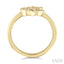 Dog Paw Petite Diamond Fashion Ring