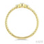 3 Stone Round Shape Bezel Set Petite Diamond Ring