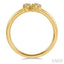 Stackable Clover Petite Diamond Fashion Ring