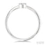 Oval Shape Lovebright Petite Diamond Solitaire Ring