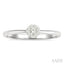 Round Shape Lovebright Petite Diamond Solitaire Ring