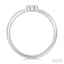Round Shape Lovebright Petite Diamond Solitaire Ring