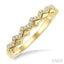 Geometric Stackable Petite Diamond Fashion Band