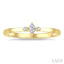 Marquise Shape 3 Stone Petite Diamond Ring
