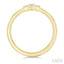 Round Shape 3 Stone Petite Diamond Ring