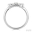 Bow Petite Diamond Fashion Ring