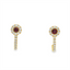 Ruby & Diamond Earrings