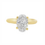 Oval Diamond Solitaire Engagement Ring