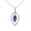Sapphire & Diamond Pendant