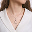 Bujukan Sterling Silver Black Spinel Circle Pendant