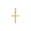 Faceted Cross Pendant