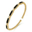 Bujukan Onyx & Diamond Bangle Bracelet