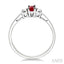 Oval Shape Gemstone & Diamond Ring