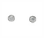 Diamond Bezel Stud Earrings