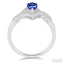 Pear Shape Gemstone & Diamond Ring