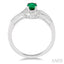 Oval Shape Gemstone & Diamond Ring