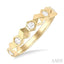 Stackable Hexagon Shape Diamond Fashion Ring
