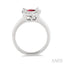 Round Shape Lovebright Gemstone & Diamond Ring