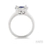 Round Shape Lovebright Gemstone & Diamond Ring