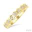 Stackable Hexagon Shape Diamond Fashion Ring