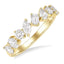 Mixed Shape Diamond Stackable Ring