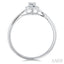 Oval Shape Gemstone & Halo Diamond Ring