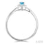 Oval Shape Gemstone & Halo Diamond Ring