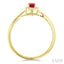 Oval Shape Gemstone & Halo Diamond Ring