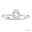 Oval Shape Gemstone & Halo Diamond Ring