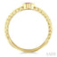 Bead Oval Shape East-West Gemstone & Diamond Ring