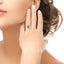 Emerald Shape Gemstone & Halo Diamond Ring