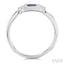 East-West Gemstone & Diamond Fashion Ring