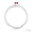 Pear Shape Gemstone Solitaire Ring