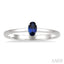 Oval Shape Gemstone Solitaire Ring
