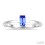 Emerald Shape Gemstone Solitaire Ring