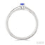 Oval Shape Gemstone Solitaire Ring