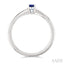 Oval Shape Gemstone Solitaire Ring