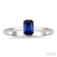 Emerald Shape Gemstone Solitaire Ring