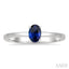 Oval Shape Gemstone Solitaire Ring